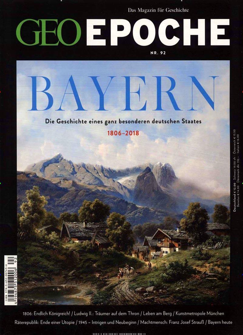 Cover: 9783652007436 | GEO Epoche / GEO Epoche 92/2018 - Bayern | Michael Schaper | Broschüre