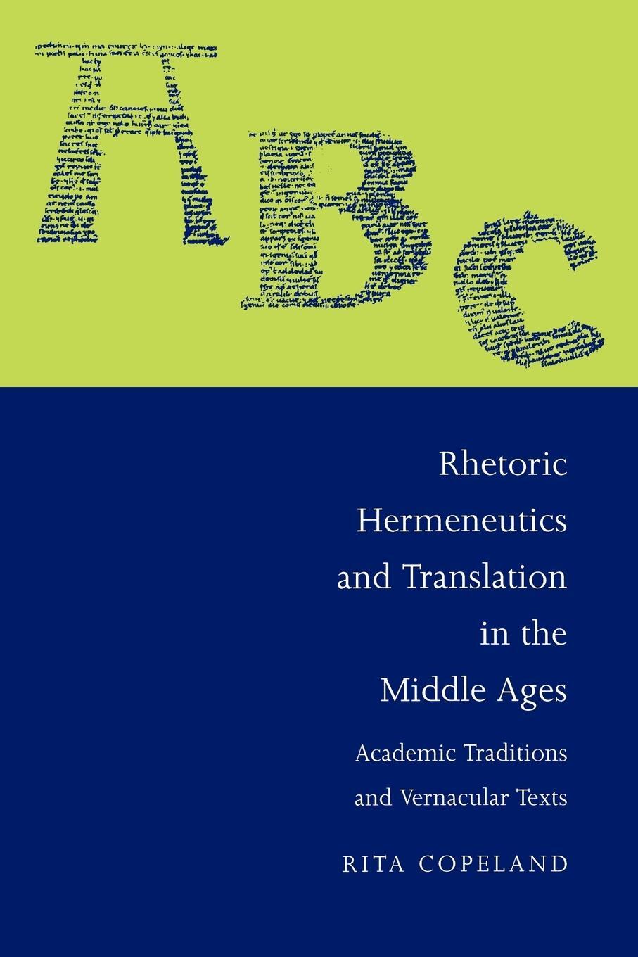 Cover: 9780521483650 | Rhetoric, Hermeneutics, and Translation in the Middle Ages | Buch