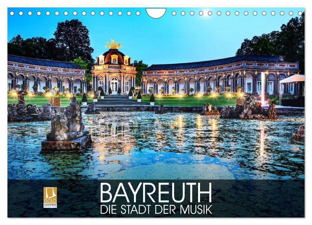 Cover: 9783435485215 | Bayreuth - die Stadt der Musik (Wandkalender 2025 DIN A4 quer),...