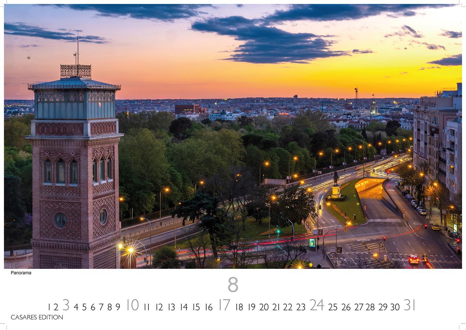 Bild: 9781835241707 | Madrid 2025 L 35x50cm | Kalender | 14 S. | Deutsch | 2025