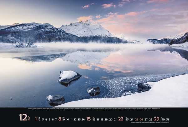 Bild: 9783731868750 | Faszination Alpen 2024 | Korsch Verlag | Kalender | Spiralbindung