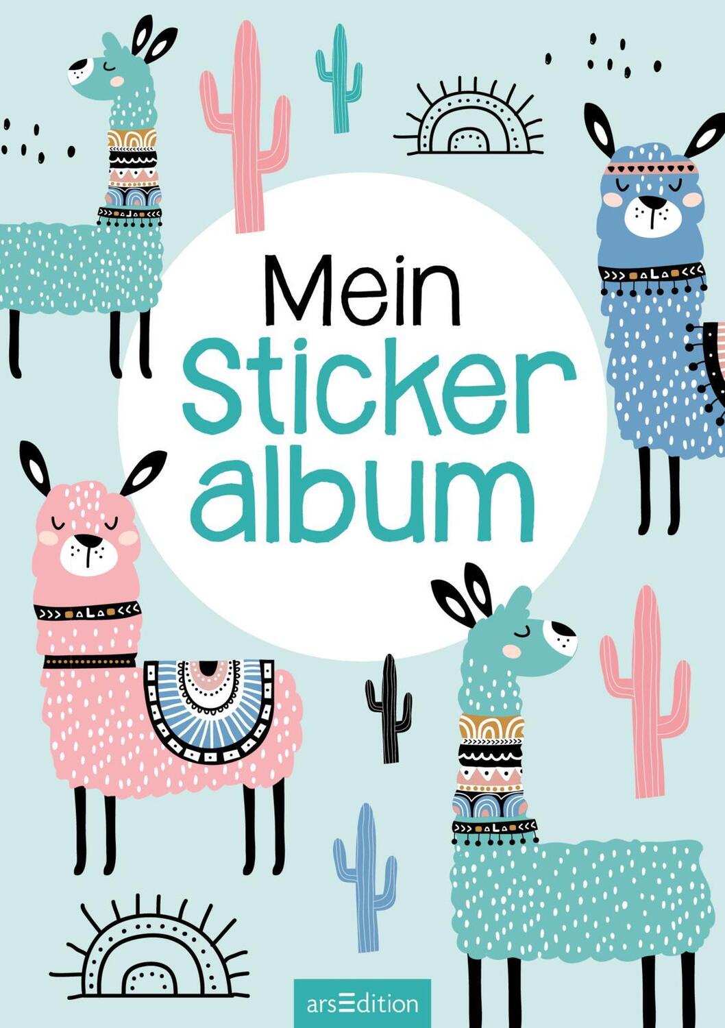 Bild: 4014489123385 | Mein Stickeralbum - Lamas | Stück | Softcover | 24 S. | Deutsch | 2020