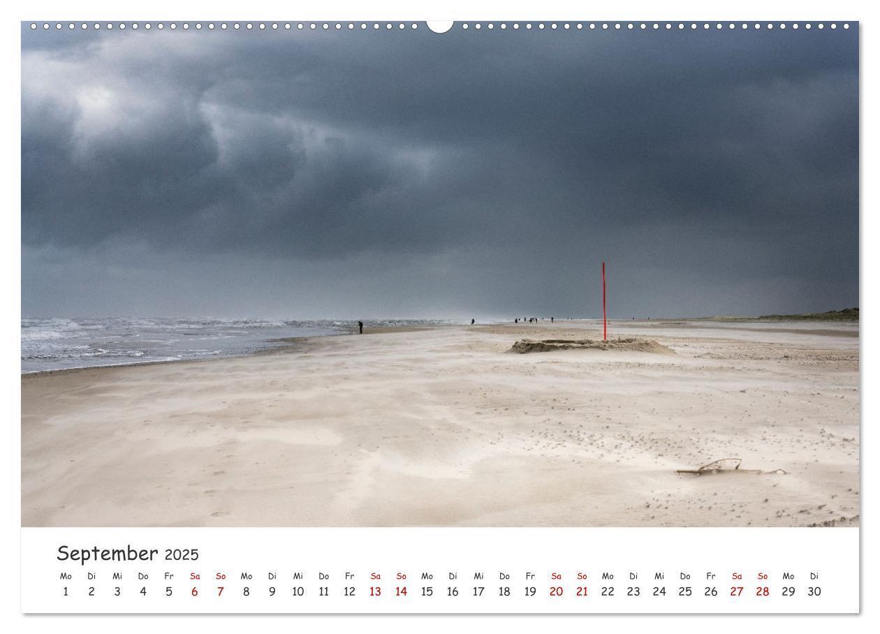 Bild: 9783435979622 | Nordsee, Meer, Strand und Wind (Wandkalender 2025 DIN A2 quer),...