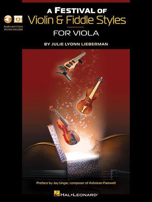 Cover: 888680951191 | A Festival of Violin &amp; Fiddle Styles for Viola | Julie Lyonn Lieberman