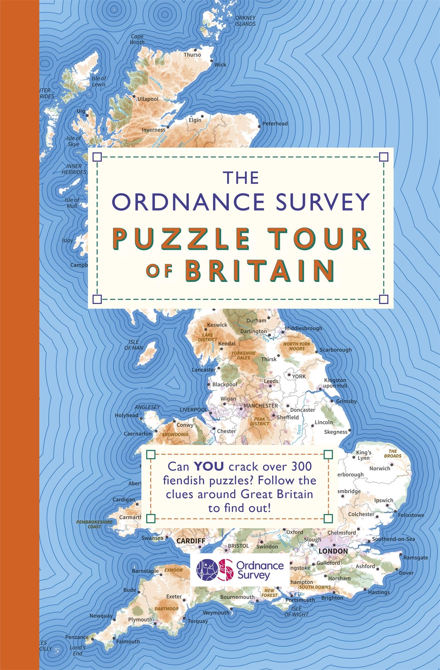 Cover: 9781409184713 | The Ordnance Survey Puzzle Tour of Britain | Ordnance Survey | Buch