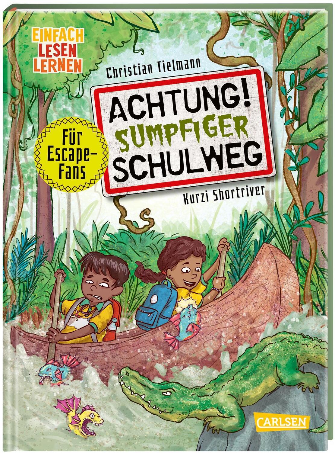 Cover: 9783551690272 | Achtung!: Achtung! Sumpfiger Schulweg | Christian Tielmann | Buch