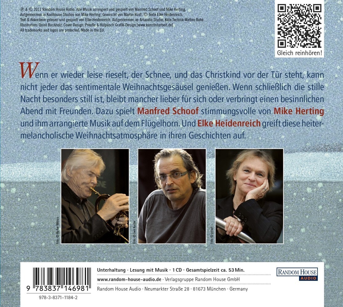 Bild: 9783837111842 | Leise rieselt ... - Das etwas andere Weihnachten, 1 Audio-CD | CD