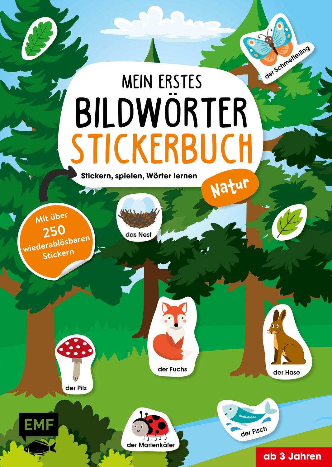 Cover: 9783745900019 | Mein erstes Bildwörter-Stickerbuch - Natur | Taschenbuch | 36 S.