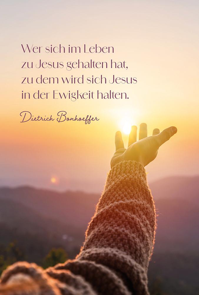 Bild: 9783765533358 | Behütet und getröstet - Aufstellbuch | Dietrich Bonhoeffer | Buch