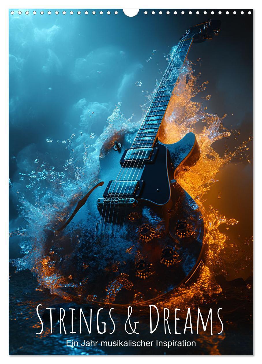 Cover: 9783383763755 | Strings &amp; Dreams: Ein Jahr musikalischer Inspiration (Wandkalender...