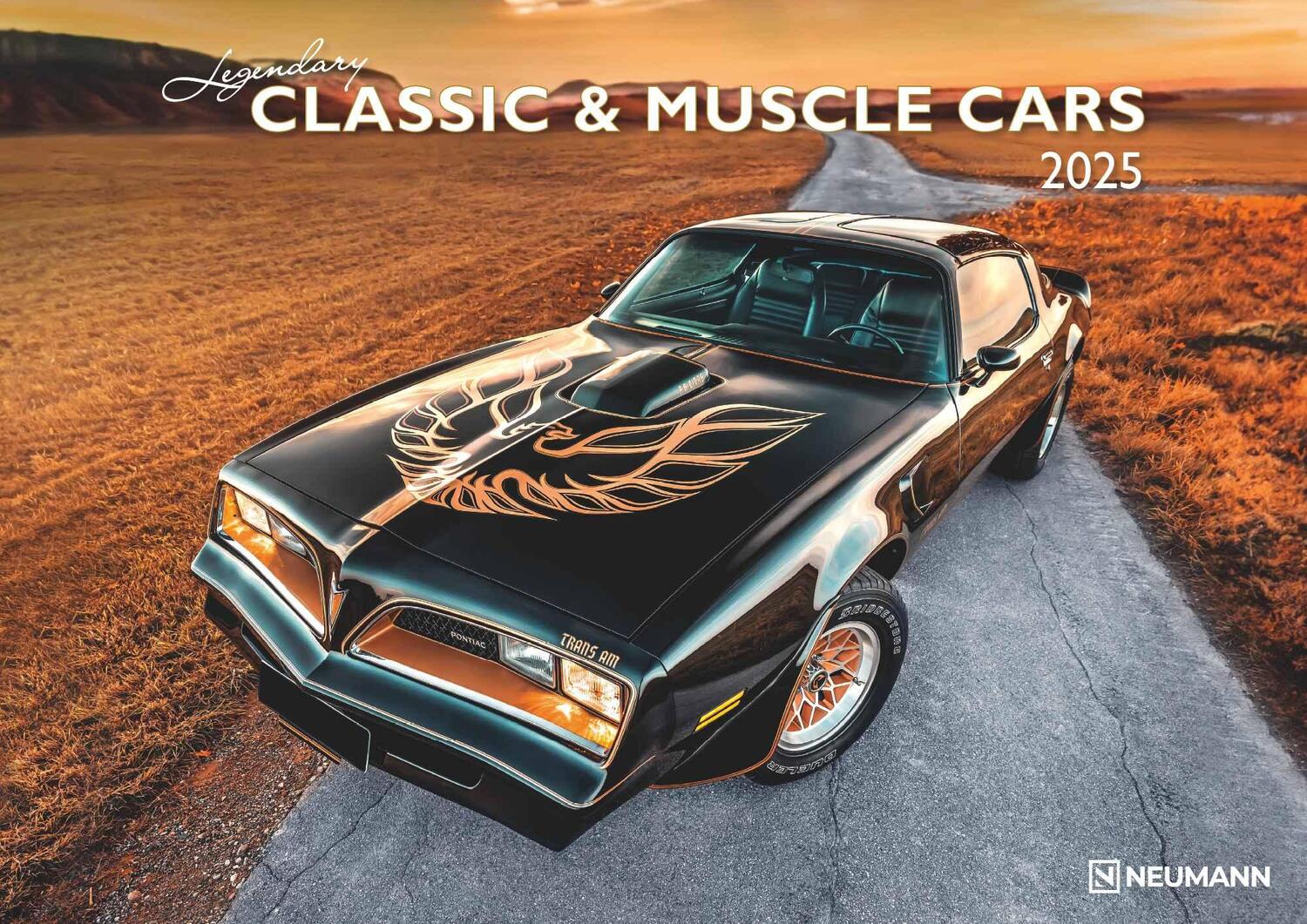 Cover: 4002725994257 | Legendary Classic &amp; Muscle Cars 2025 - Wand-Kalender -...