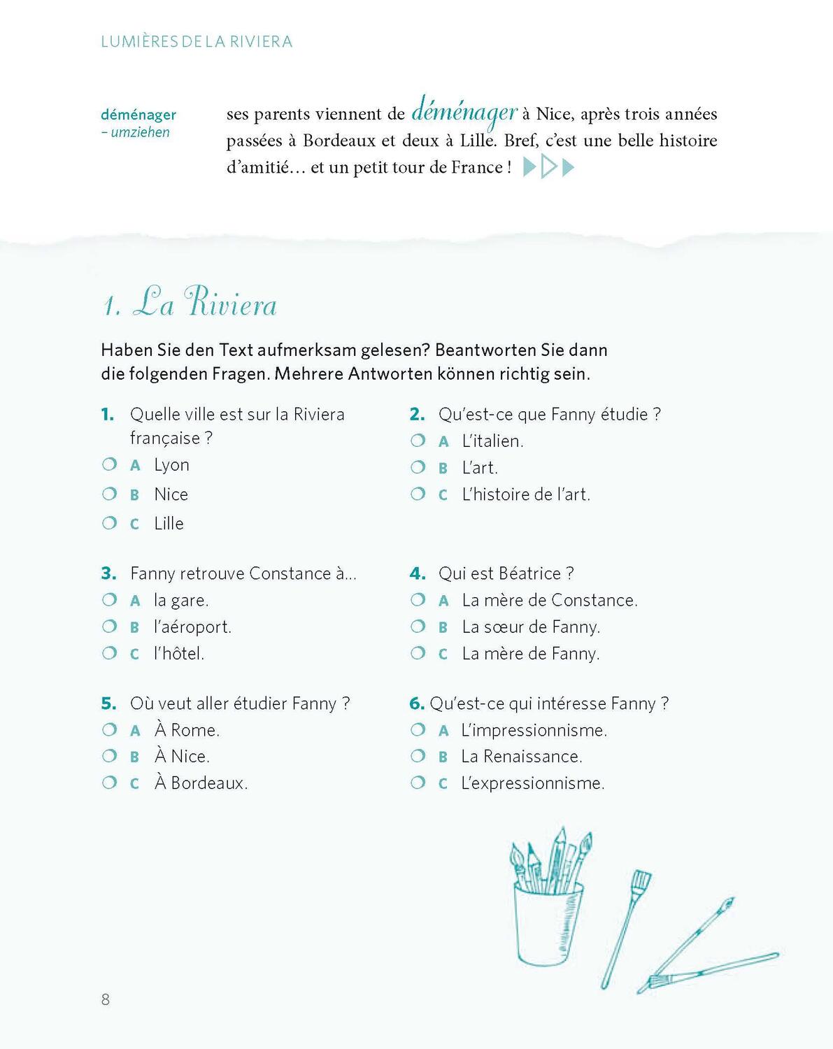 Bild: 9783125623866 | PONS Französisch lernen mit Kurzgeschichten | Taschenbuch | Deutsch