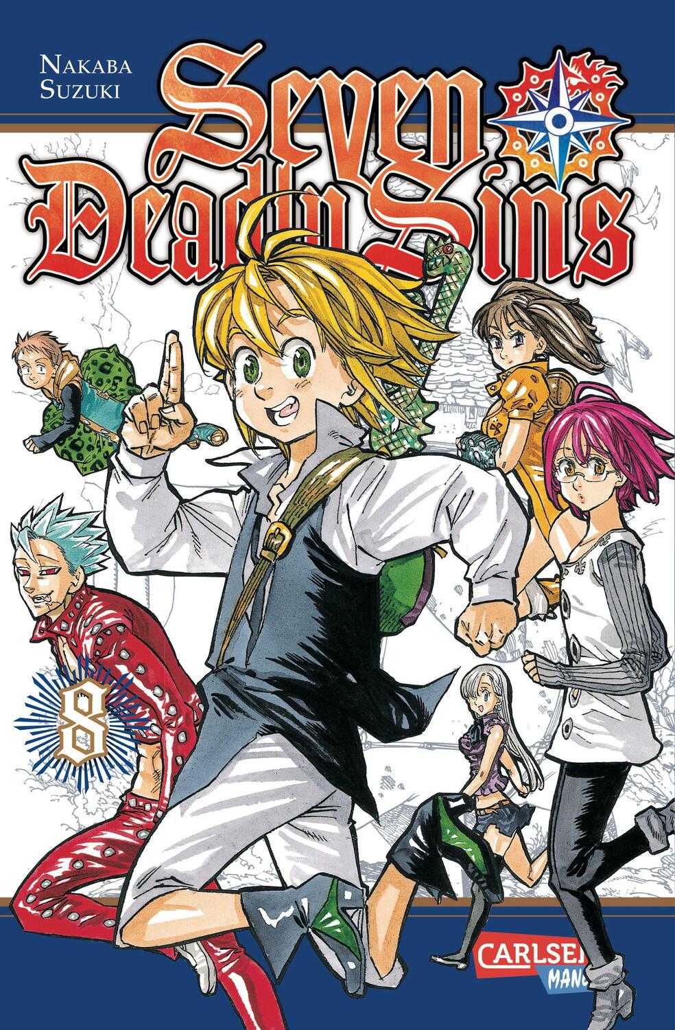 Cover: 9783551734785 | Seven Deadly Sins 08 | Suzuki Nakaba | Taschenbuch | Seven Deadly Sins