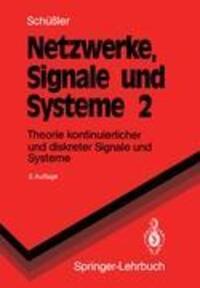 Cover: 9783540545132 | Netzwerke, Signale und Systeme | Hans W. Schüßler | Taschenbuch | XIV
