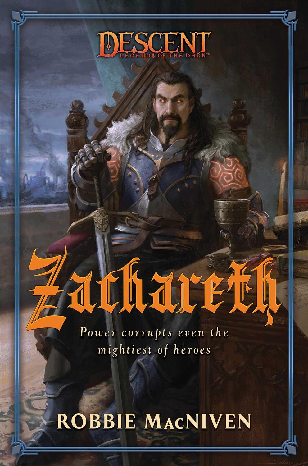 Cover: 9781839081446 | Zachareth | A Descent: Legends of the Dark Novel | Robbie MacNiven