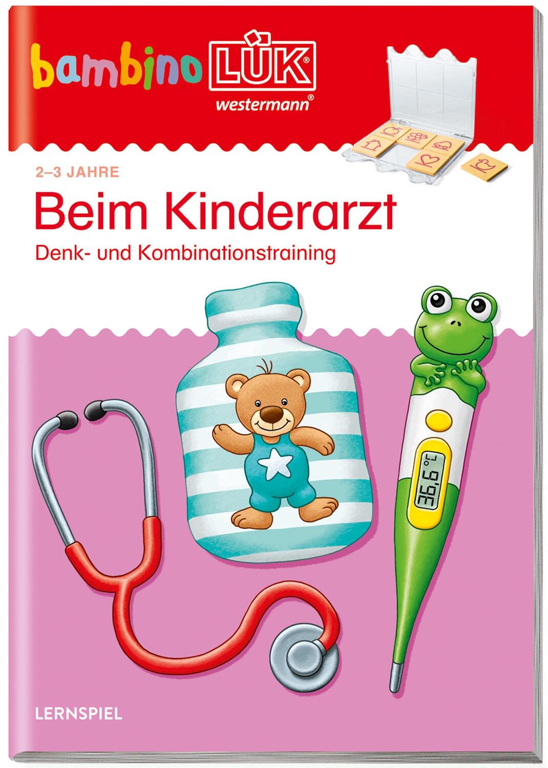 Cover: 9783837776812 | bambinoLÜK. Beim Kinderarzt | 2/3 Jahre | Wibke Bierwald | Broschüre