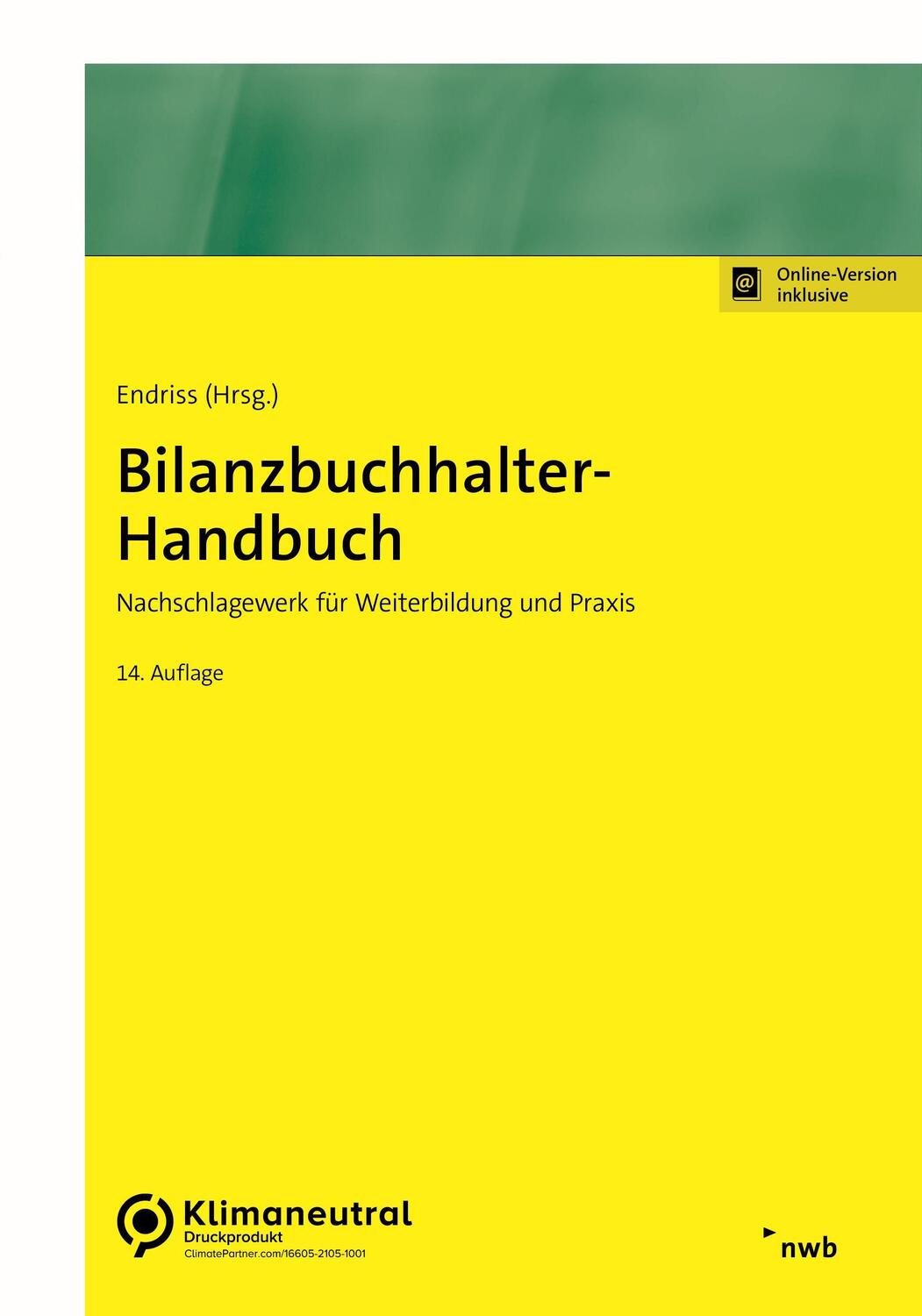 Cover: 9783482667848 | Bilanzbuchhalter-Handbuch | Horst Walter Endriss | Bundle | Deutsch