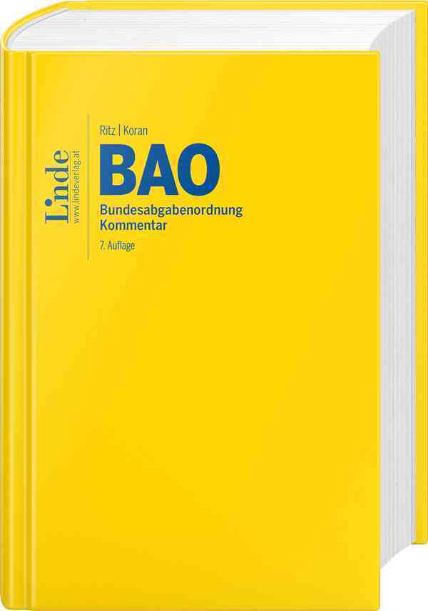 Cover: 9783707341447 | BAO Bundesabgabenordnung | Kommentar | Christoph Ritz (u. a.) | Buch