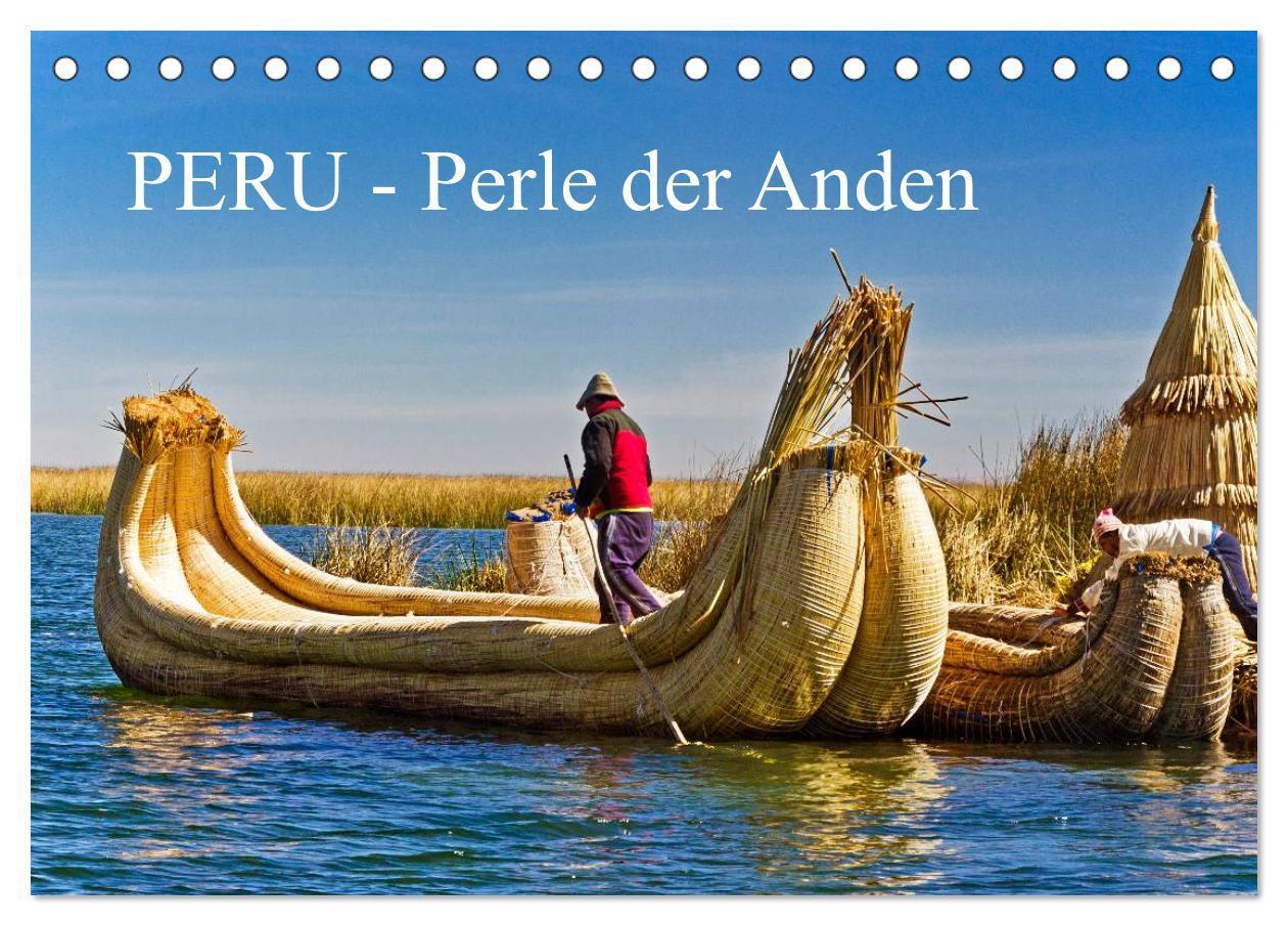 Cover: 9783383276101 | Peru - Perle der Anden (Tischkalender 2024 DIN A5 quer), CALVENDO...