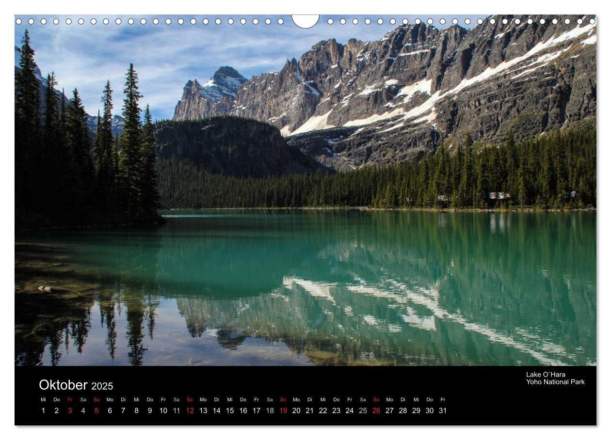 Bild: 9783435750184 | Kanada 2025 (Wandkalender 2025 DIN A3 quer), CALVENDO Monatskalender