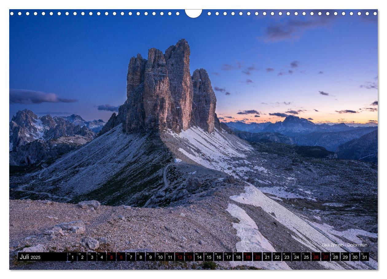 Bild: 9783383936111 | Magisches Licht der Berge (Wandkalender 2025 DIN A3 quer), CALVENDO...