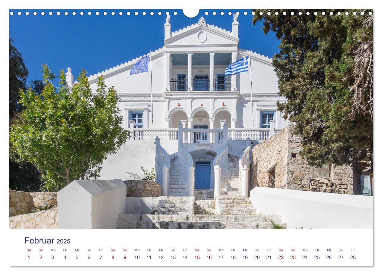 Bild: 9783383959172 | Insel Chalki (Wandkalender 2025 DIN A3 quer), CALVENDO Monatskalender