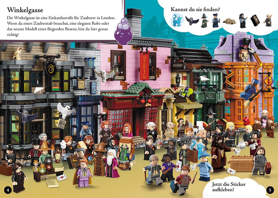 Bild: 9783960808688 | LEGO® Harry Potter(TM) - Mein magisches Wimmel-Stickerbuch | Buch