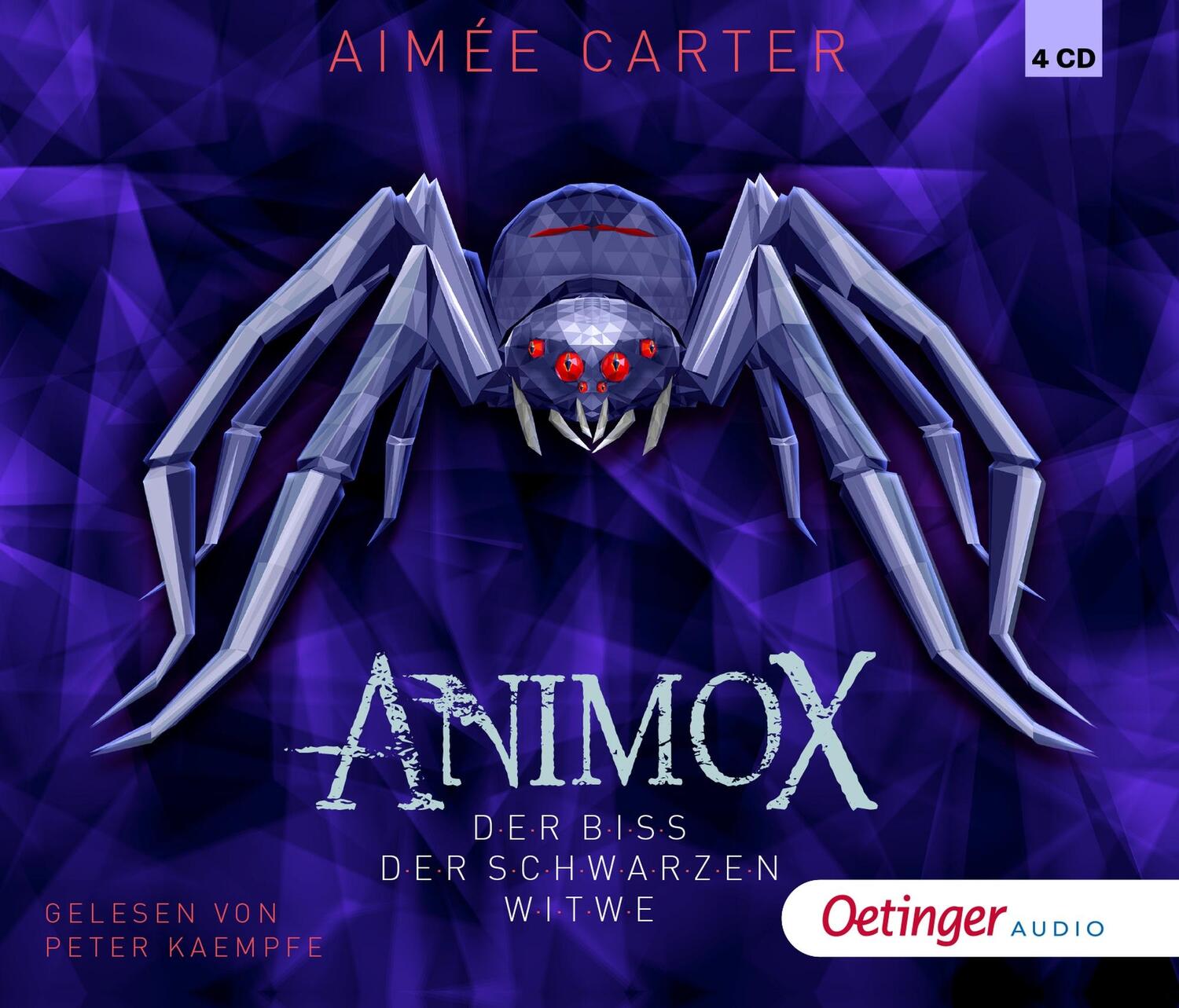Cover: 9783837311334 | Animox 4. Der Biss der Schwarzen Witwe | Aimée Carter | Audio-CD