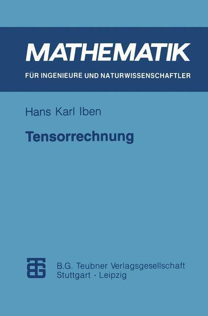 Cover: 9783815420836 | Tensorrechnung | Hans Karl Iben | Taschenbuch | Paperback | Deutsch