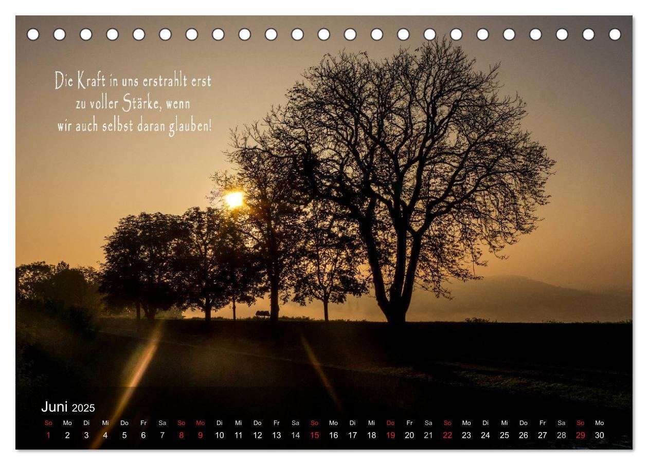 Bild: 9783435633562 | wunderschöne Lichtmomente (Tischkalender 2025 DIN A5 quer),...