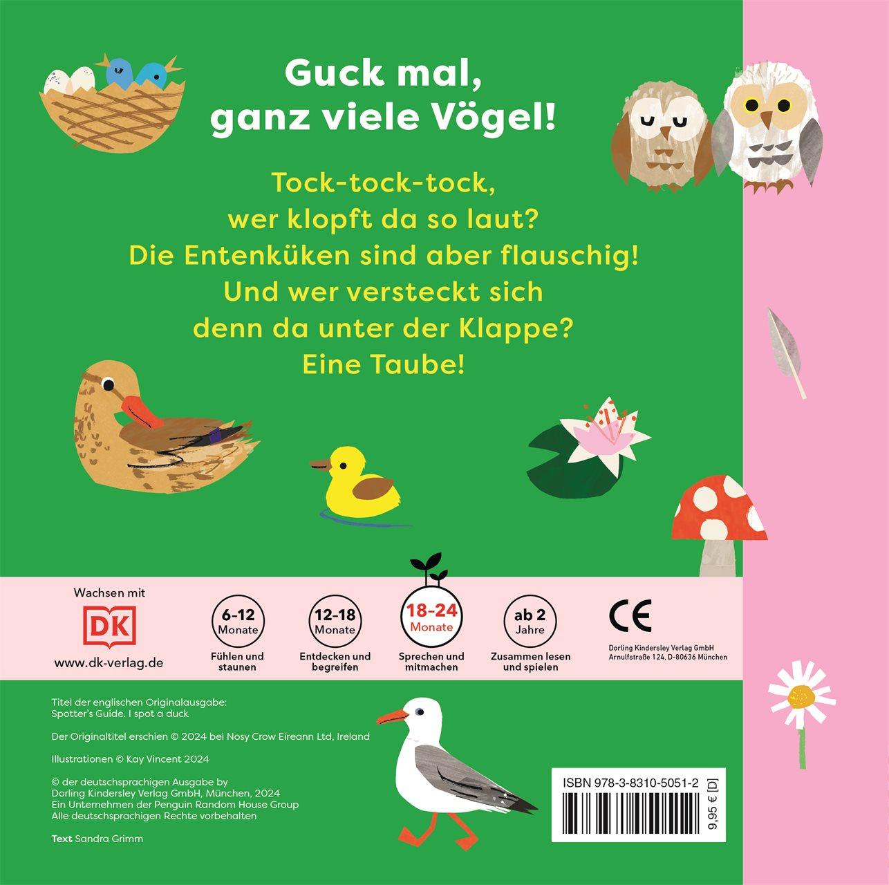 Rückseite: 9783831050512 | Mein erstes Natur-Entdeckerbuch. Da! Eine Ente | DK Verlag - Kids