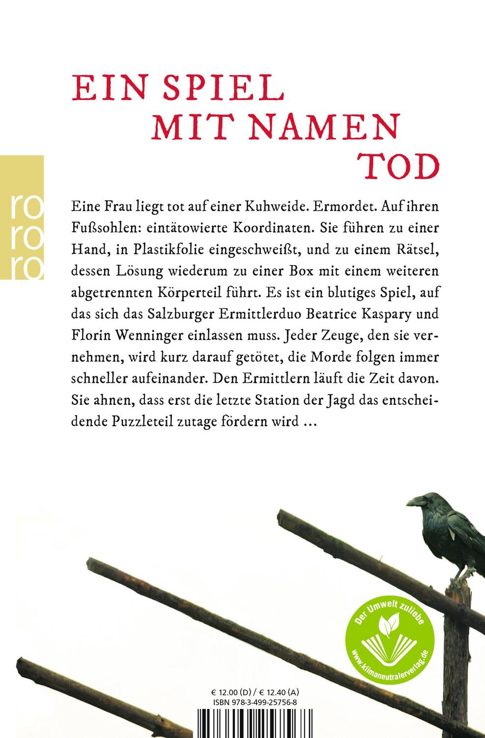Rückseite: 9783499257568 | Fünf | Ursula Poznanski | Taschenbuch | Deutsch | 2013
