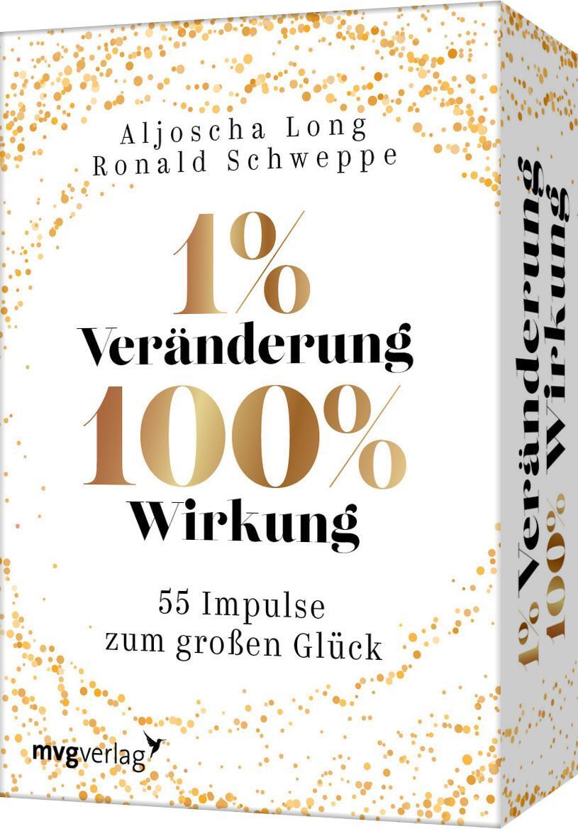 Cover: 9783747405239 | 1 % Veränderung, 100 % Wirkung | Ronald Pierre Schweppe (u. a.) | Box