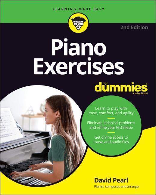 Cover: 9781119873204 | Piano Exercises for Dummies | David Pearl | Taschenbuch | 320 S.