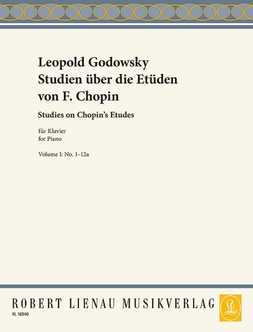 Cover: 9790011169407 | Studien über die Etüden von F. Chopin | Leopold Godowsky | Broschüre