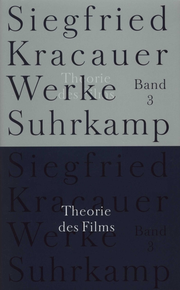Cover: 9783518583333 | Theorie des Films | Siegfried Kracauer | Buch | Suhrkamp