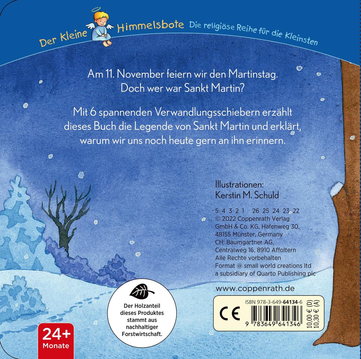 Rückseite: 9783649641346 | Die Geschichte von Sankt Martin | Kerstin M. Schuld | Buch | 14 S.