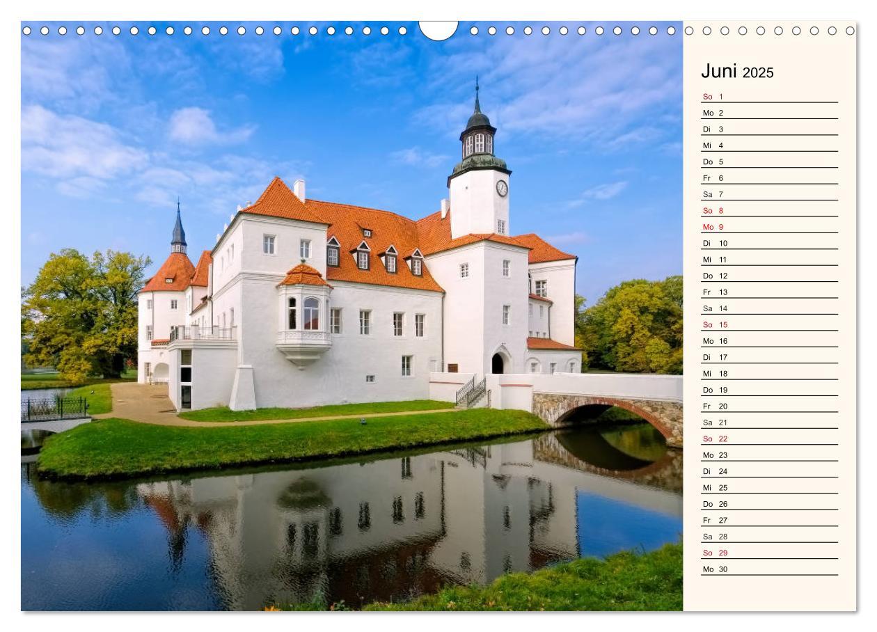 Bild: 9783435448531 | Schlösser der Niederlausitz (Wandkalender 2025 DIN A3 quer),...