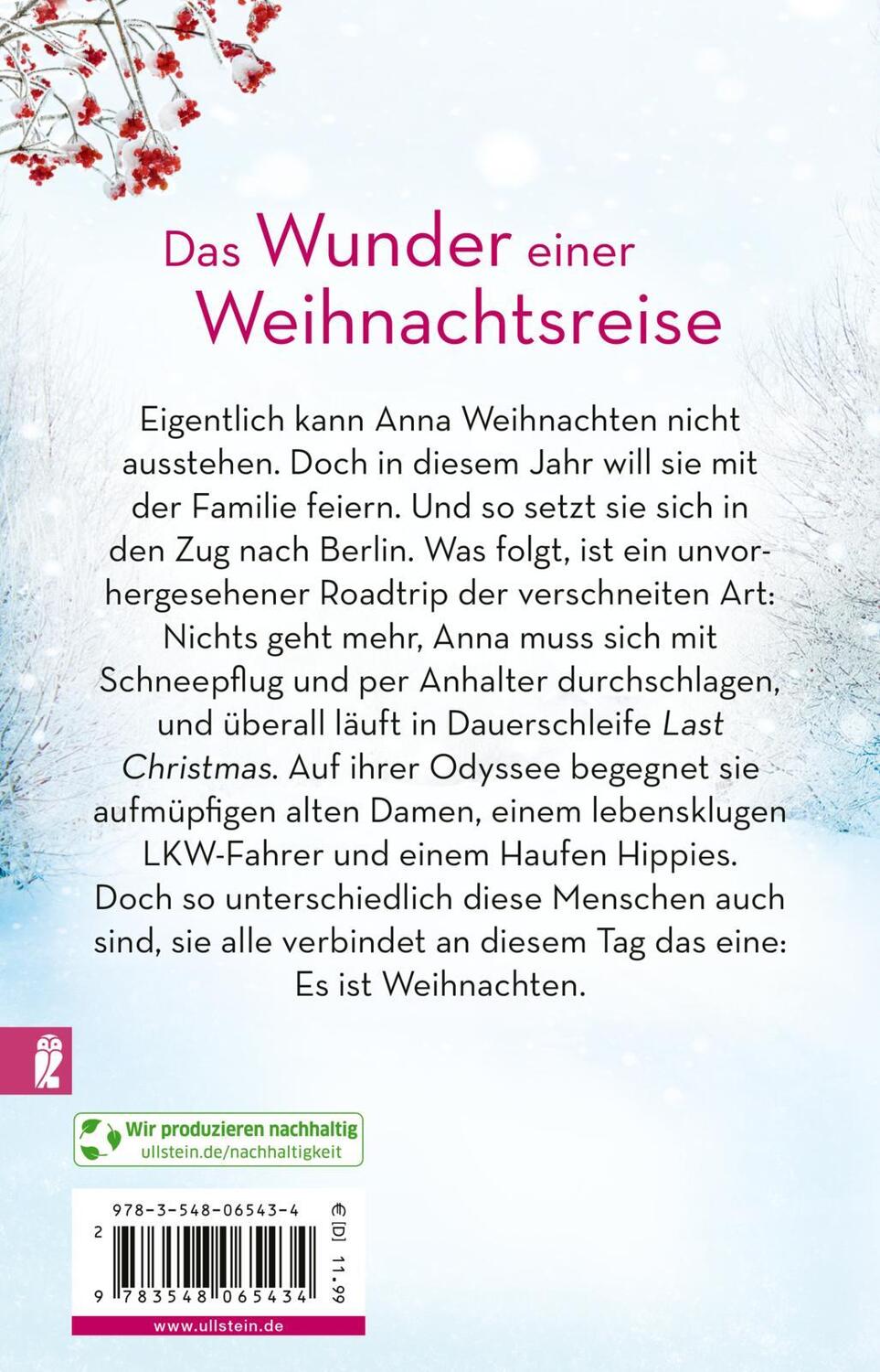 Rückseite: 9783548065434 | Eine wundersame Weihnachtsreise | Corina Bomann | Taschenbuch | 240 S.