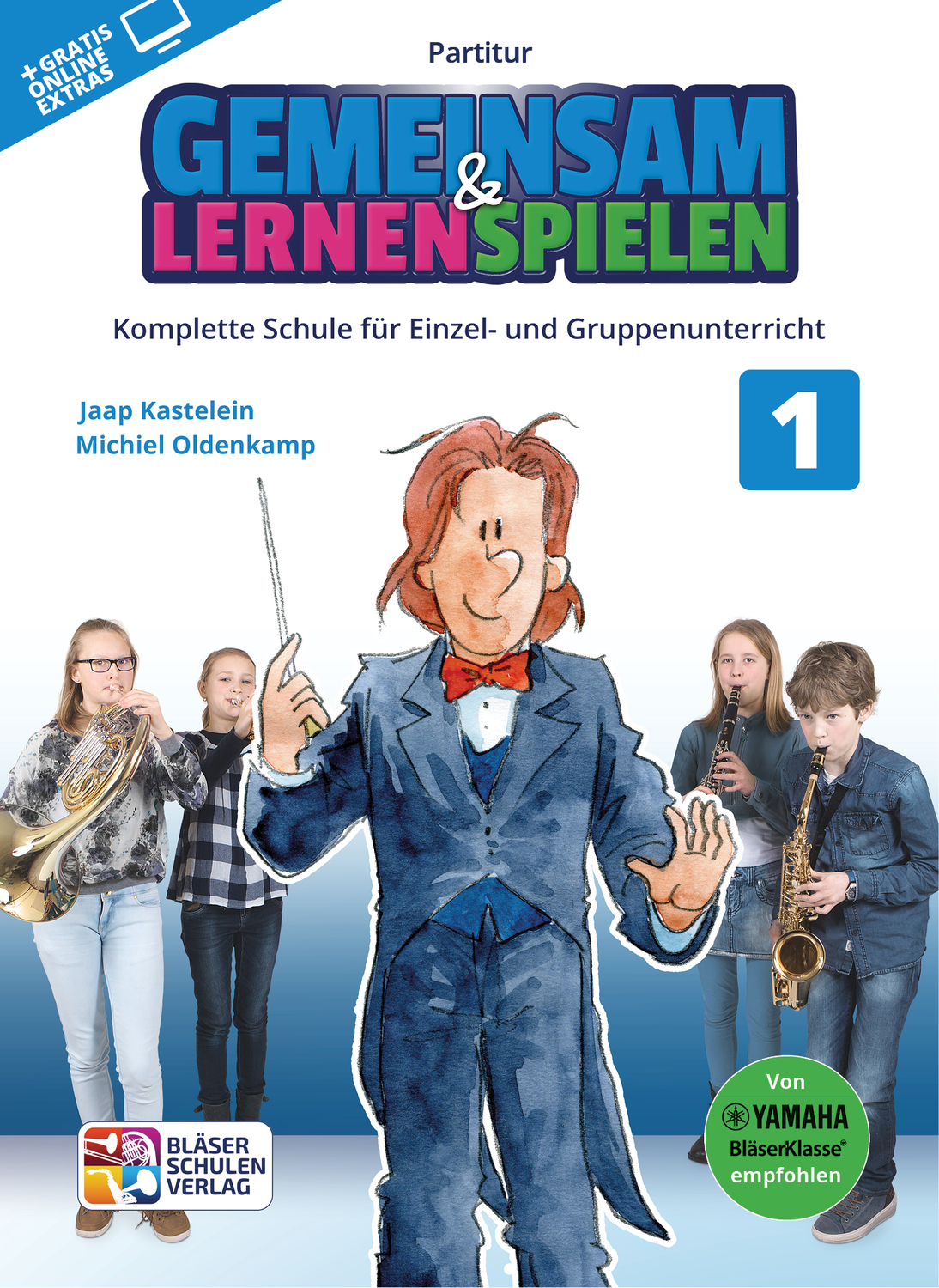 Cover: 9790700382131 | Gemeinsam Lernen &amp; Spielen 1 Partitur | Michiel Oldenkamp | 2016