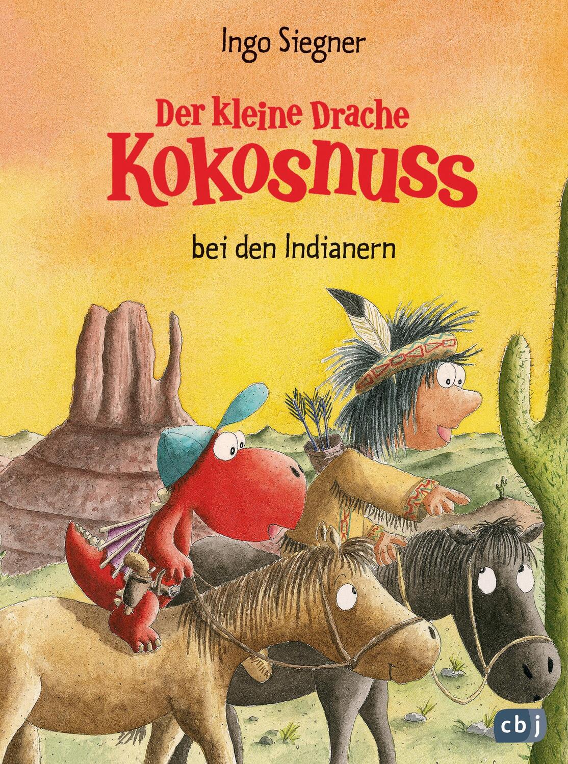 Cover: 9783570152812 | Der kleine Drache Kokosnuss 16 bei den Indianern | Ingo Siegner | Buch