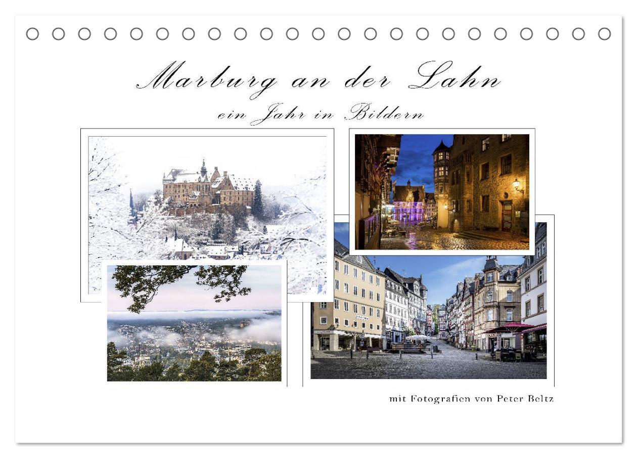 Cover: 9783435310609 | Marburg an der Lahn - ein Jahr in Bildern (Tischkalender 2025 DIN...