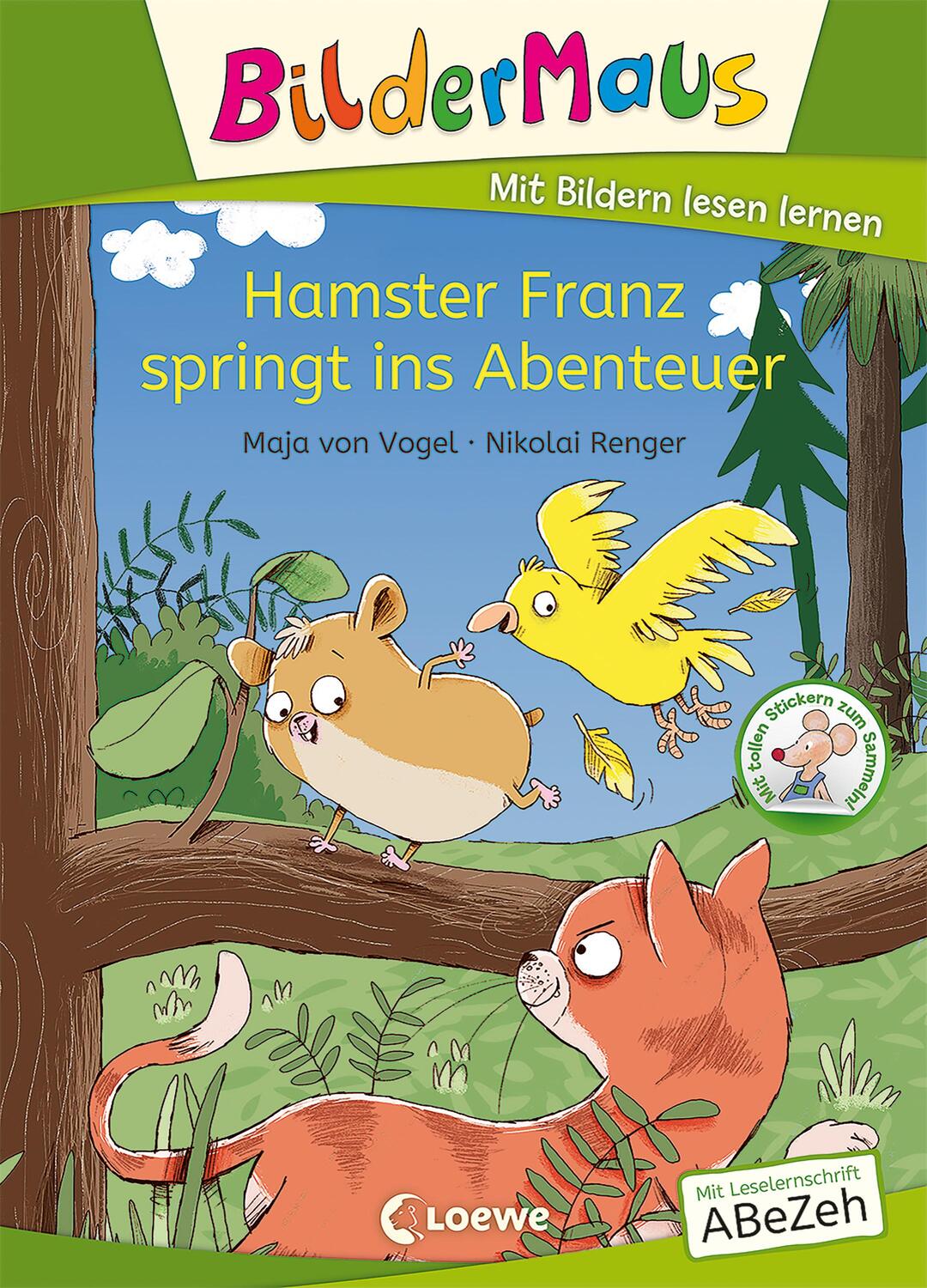 Cover: 9783743207615 | Bildermaus - Hamster Franz springt ins Abenteuer | Maja von Vogel