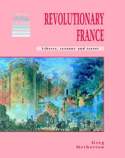 Cover: 9780521409148 | Revolutionary France | Greg Hetherton | Taschenbuch | Englisch | 1992