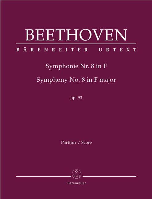 Cover: 9790006500444 | Symphonie Nr. 8 F-Dur op. 93, Partitur | Partitur, Urtextausgabe