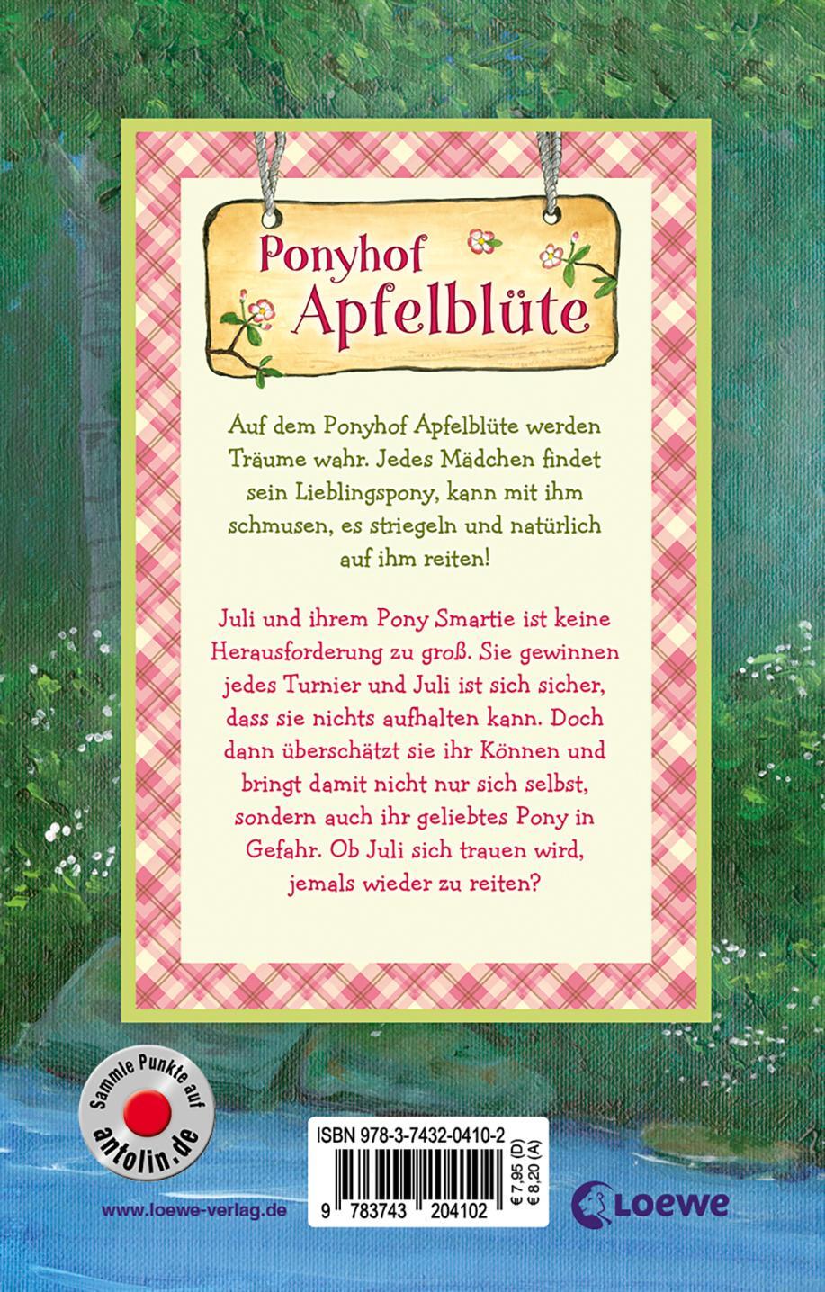 Rückseite: 9783743204102 | Ponyhof Apfelblüte (Band 15) - Glaub an dich, Juli | Pippa Young
