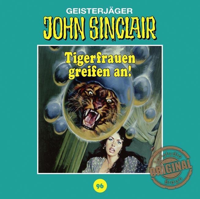Cover: 9783785758960 | Tigerfrauen greifen an! | CD, John Sinclair Tonstudio Braun 96 | Dark