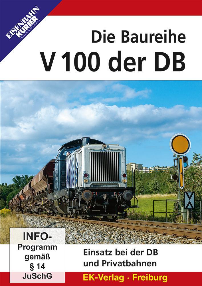 Cover: 4018876086574 | Die Baureihe V 100 der DB - gestern &amp; heute | DVD | 58 Min. | Deutsch