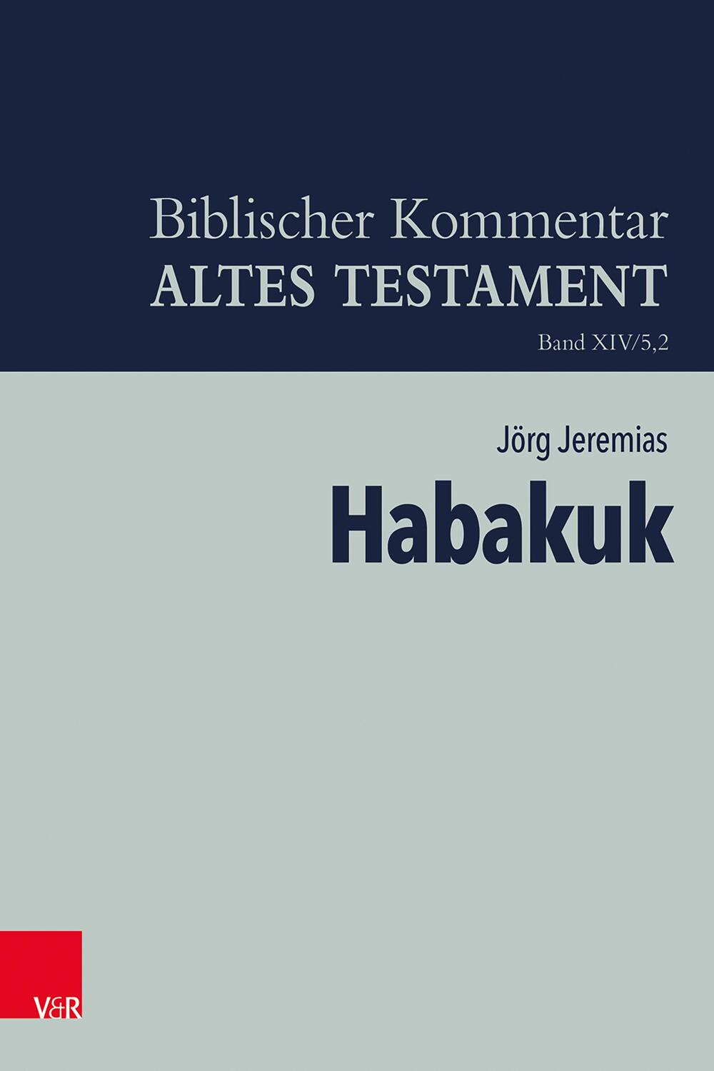 Cover: 9783525503607 | Habakuk | Jörg Jeremias | Buch | Deutsch | 2022 | EAN 9783525503607