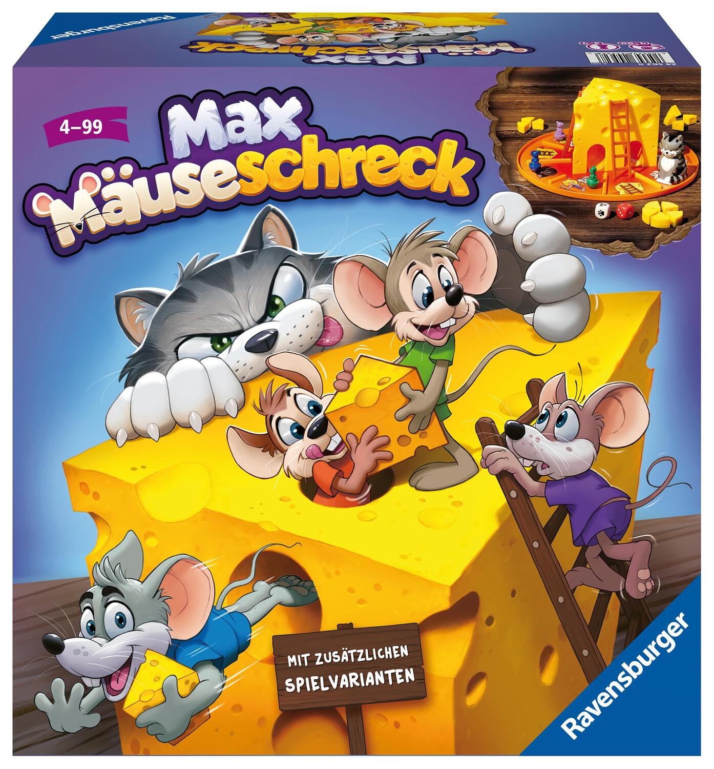 Cover: 4005556245628 | Ravensburger Kinderspiele 24562 - Max Mäuseschreck -...